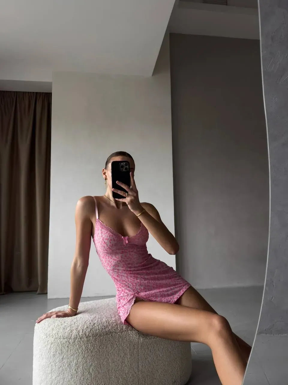 Siren Pembe Babydoll