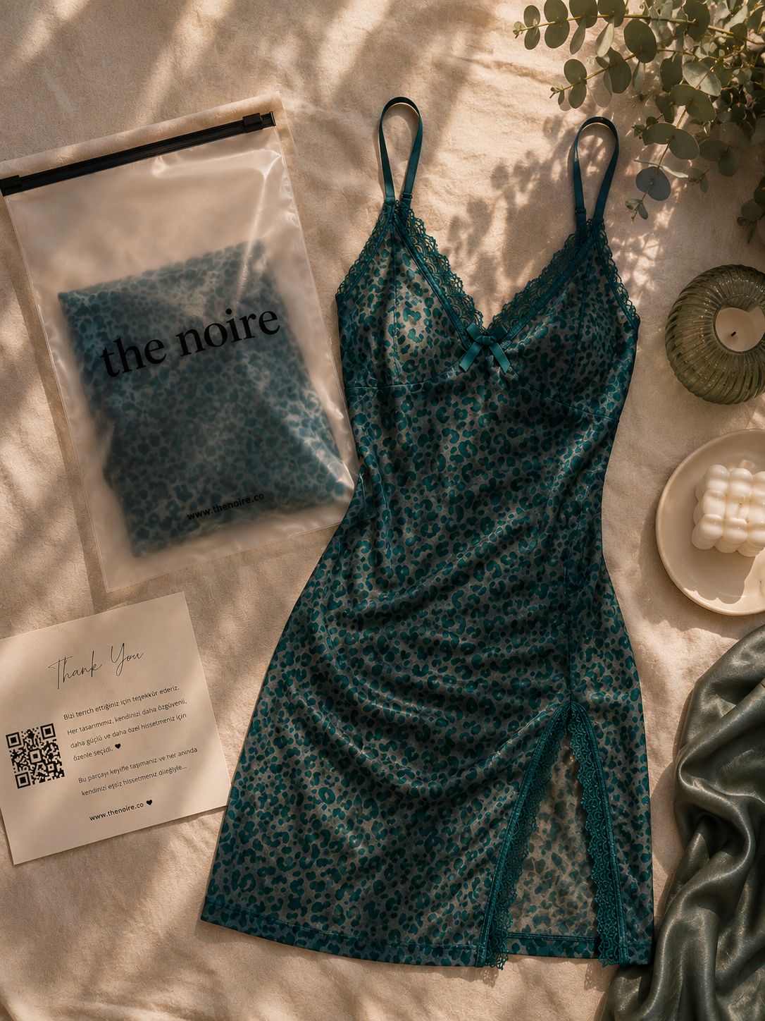 Siren Yeşil Babydoll (Külot Dahildir)